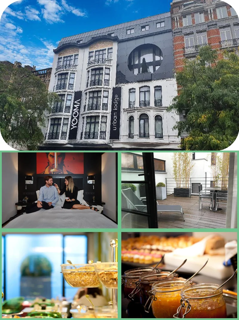 Yooma Urban Lodge Brussels 메인 이미지