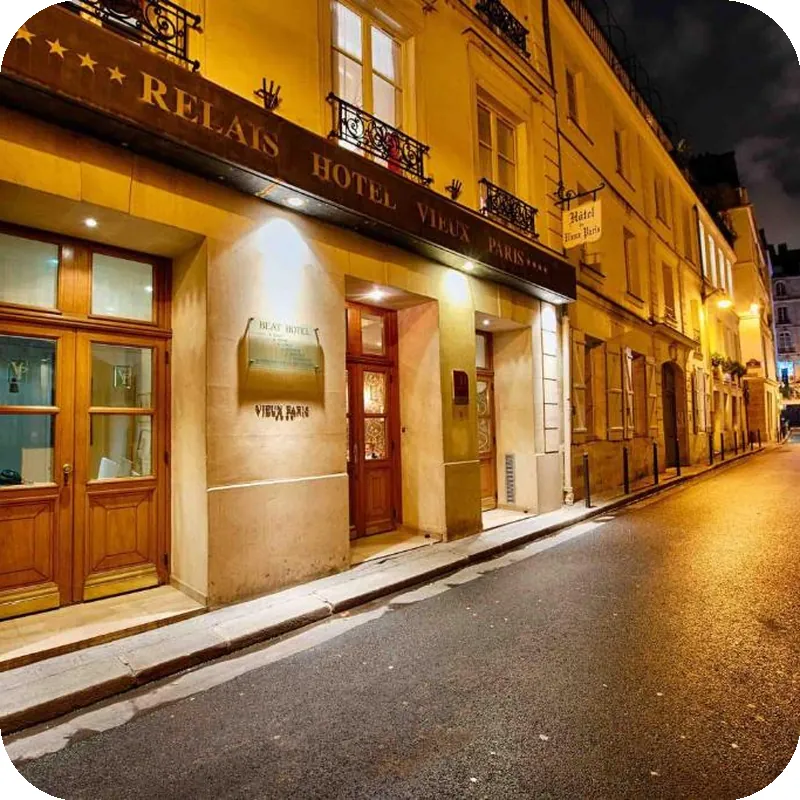 Relais Hotel Du Vieux Paris hotel view