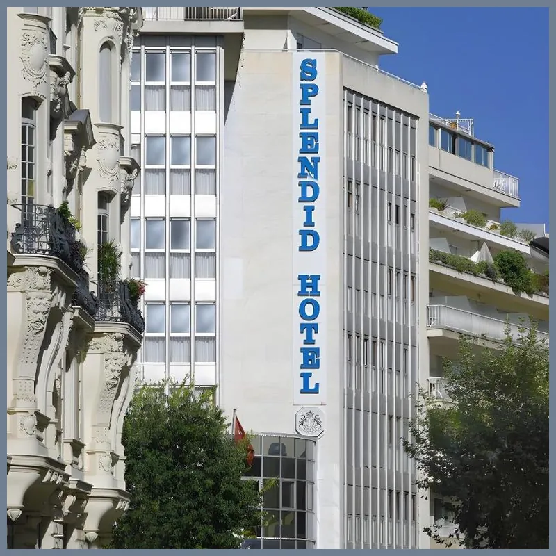 Splendid Hotel And Spa hotel view