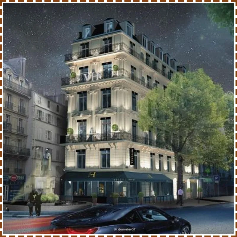 La Villa Haussmann hotel view