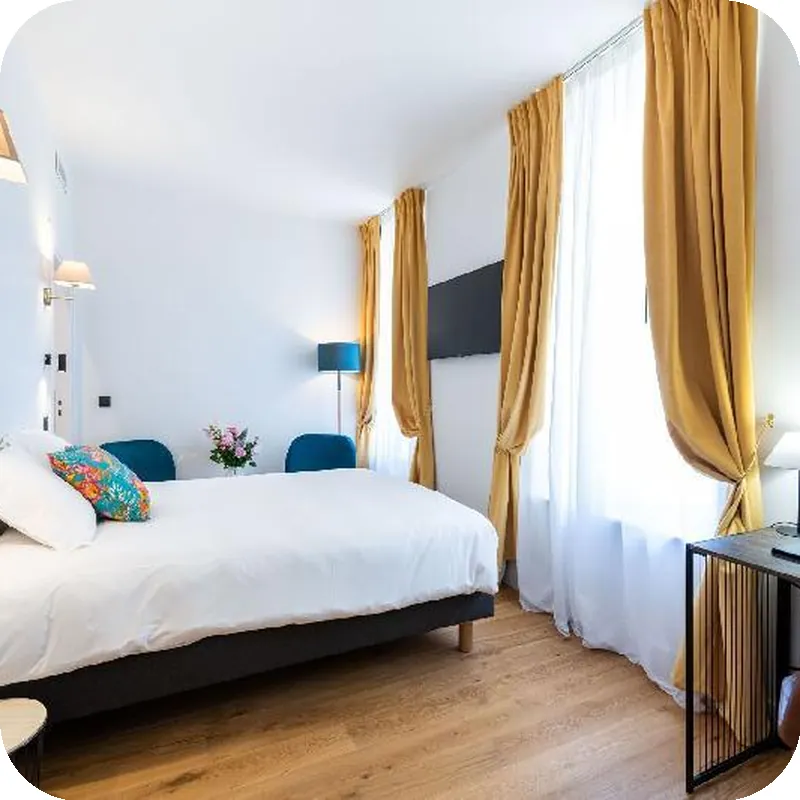 Nice Hotel Cote D'Azur hotel room