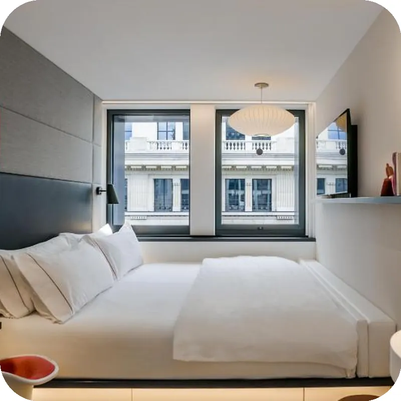 citizenM Paris Champs-Elysees hotel room