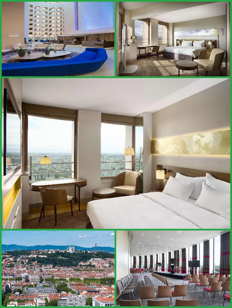 Radisson Blu Hotel, Lyon hotel main view