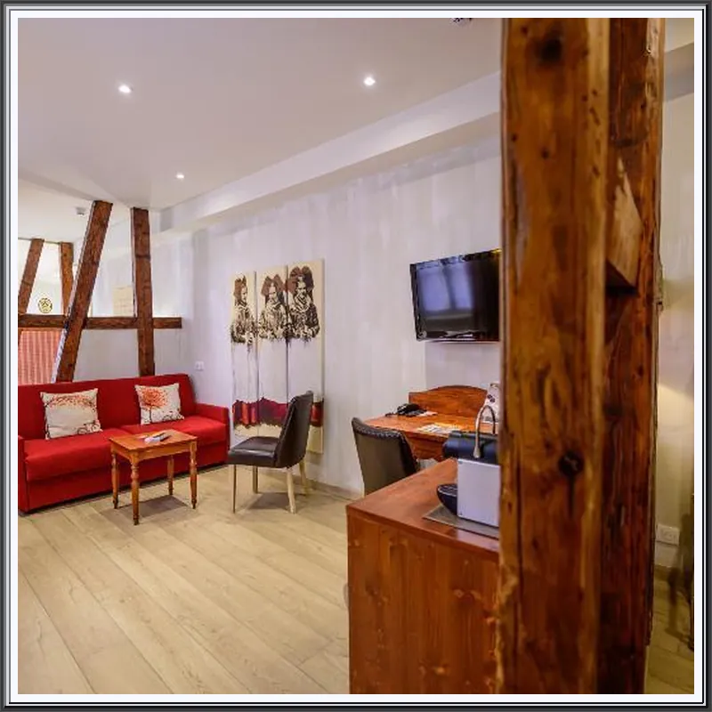 Hotel Beaucour hotel room