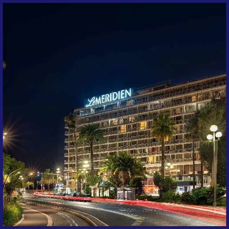 Le Méridien Nice hotel view