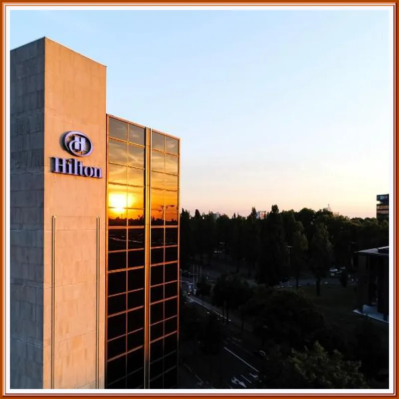 Hilton Strasbourg hotel view