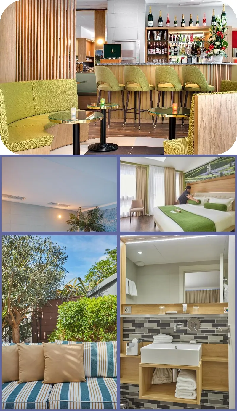 LES JARDINS DE MADEMOISELLE & SPA hotel main view