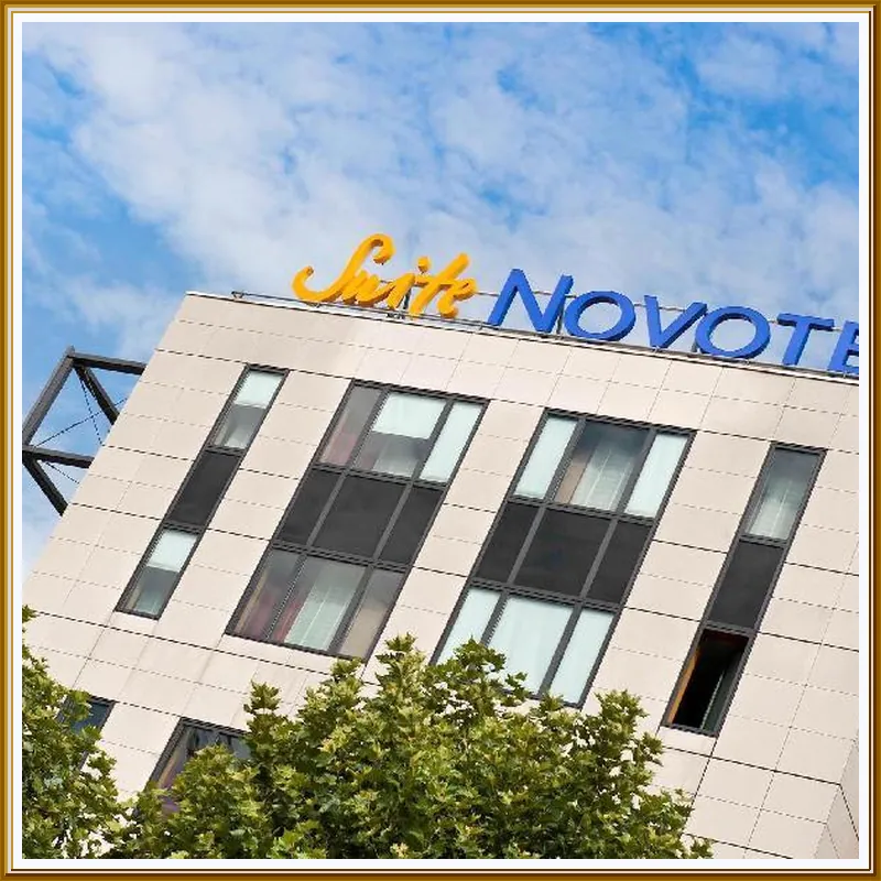 Novotel Suites Lille Europe hotel view