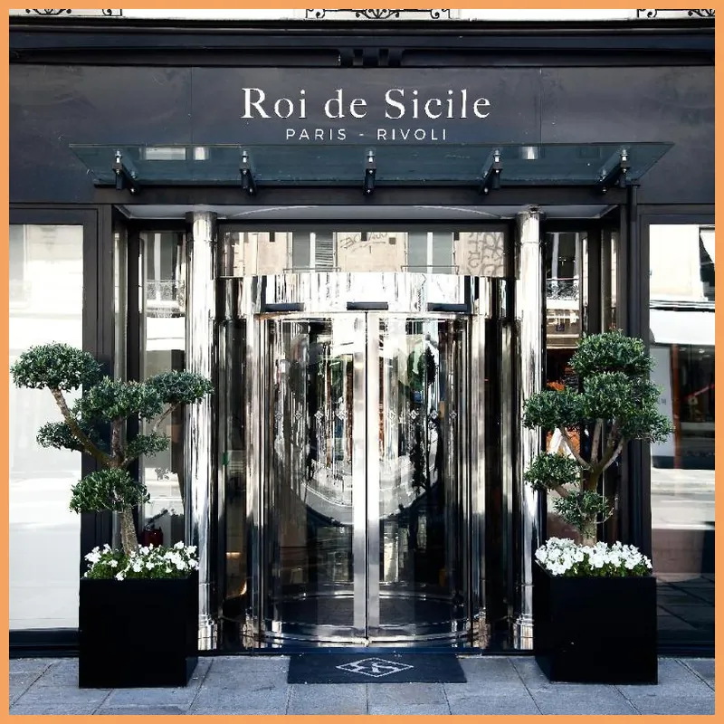 Roi de Sicile - Rivoli hotel view