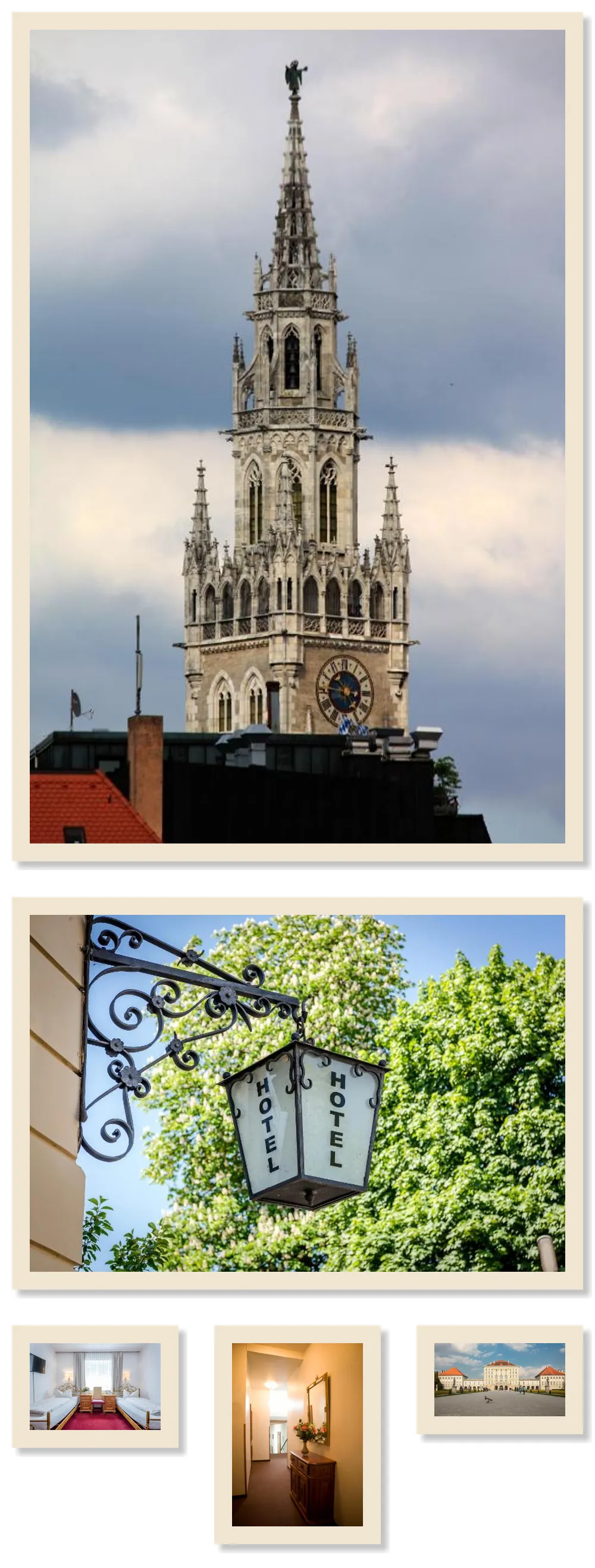 Hotel Laimer Hof Nymphenburg Palace Munich hotel main view