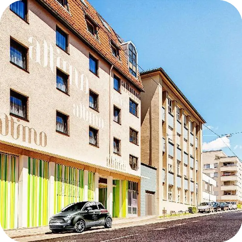 Attimo Hotel Stuttgart hotel view