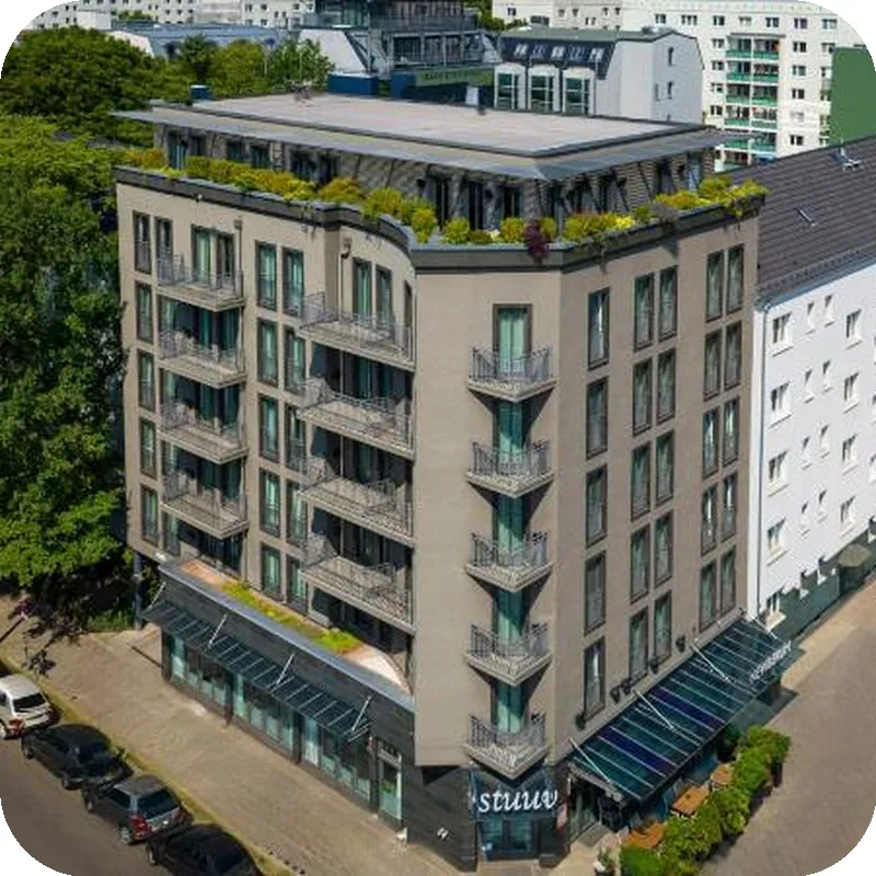 New Berlin hotel view