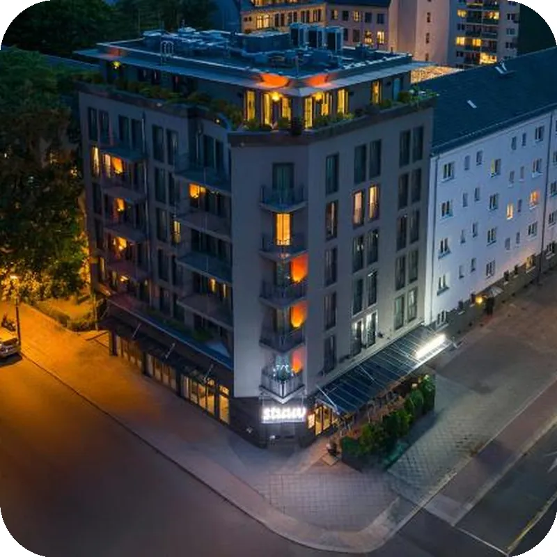 New Berlin hotel view