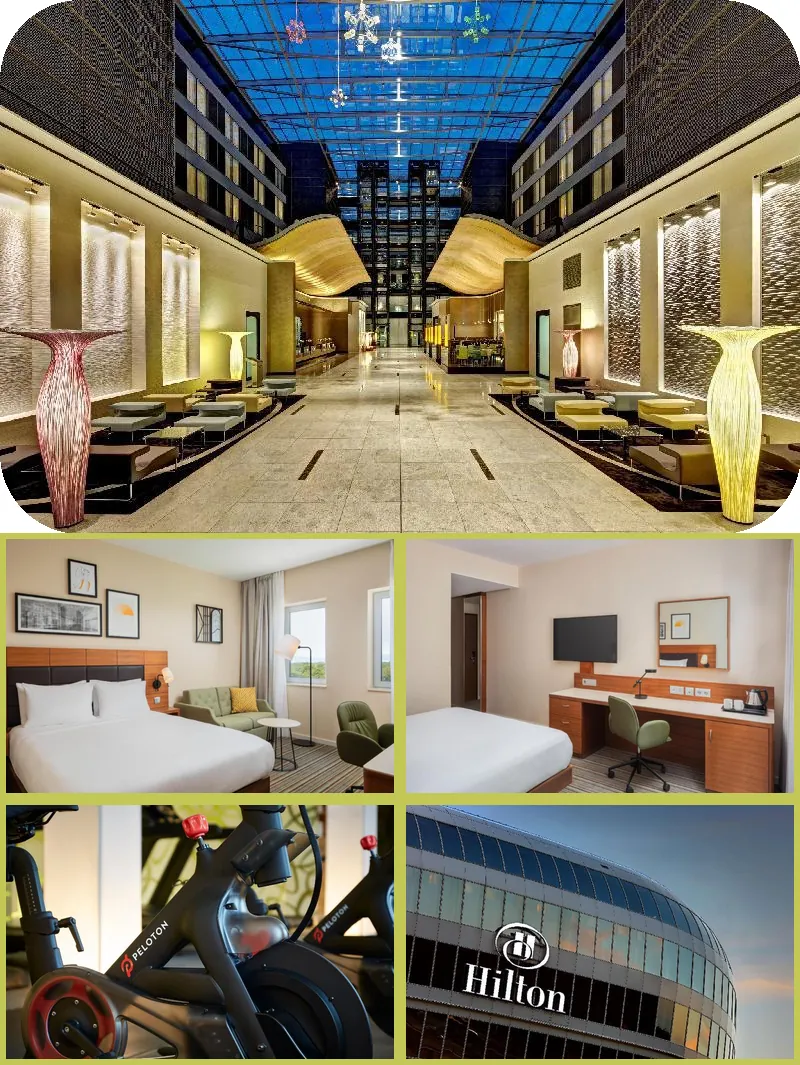 Hilton Garden Inn Frankfurt Airport hotel main view