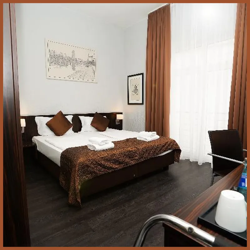 The Atrium Hotel hotel room