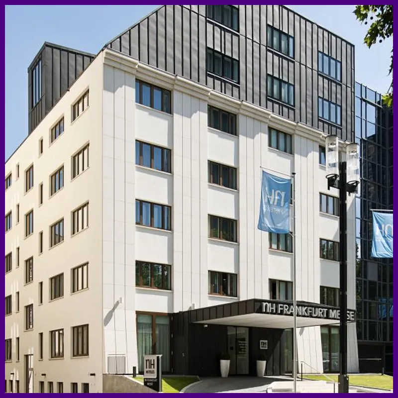 NH Frankfurt Messe hotel view