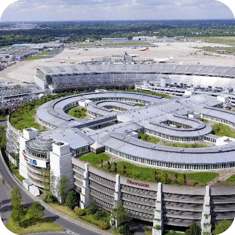 Sheraton Duesseldorf Airport Hotel hotel view