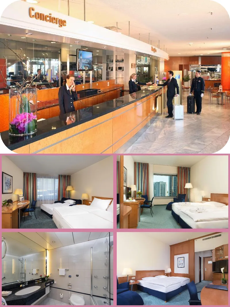 Maritim Hotel Frankfurt hotel main view