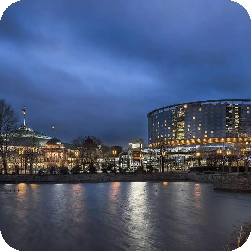 Maritim Hotel Frankfurt hotel view