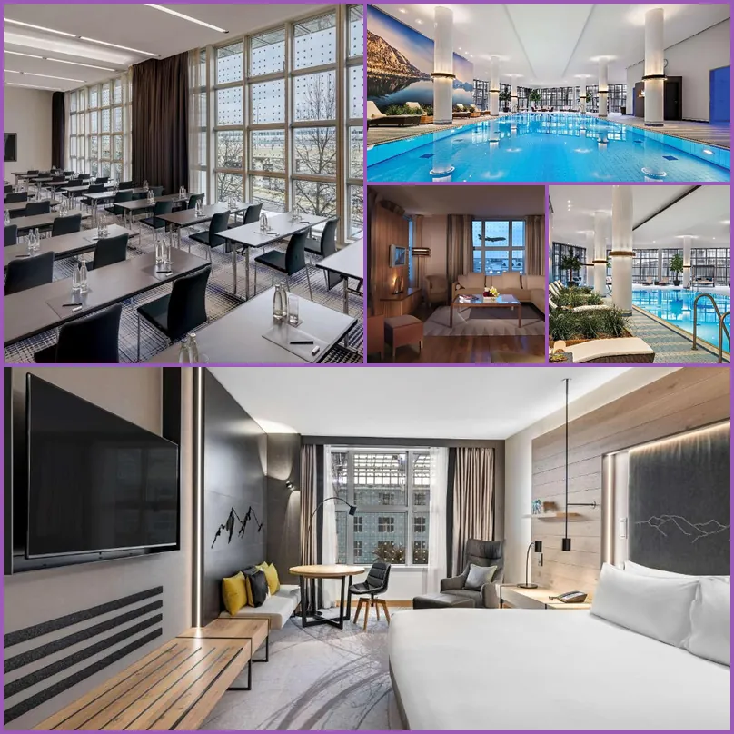 Hilton Munich Airport hotel main view