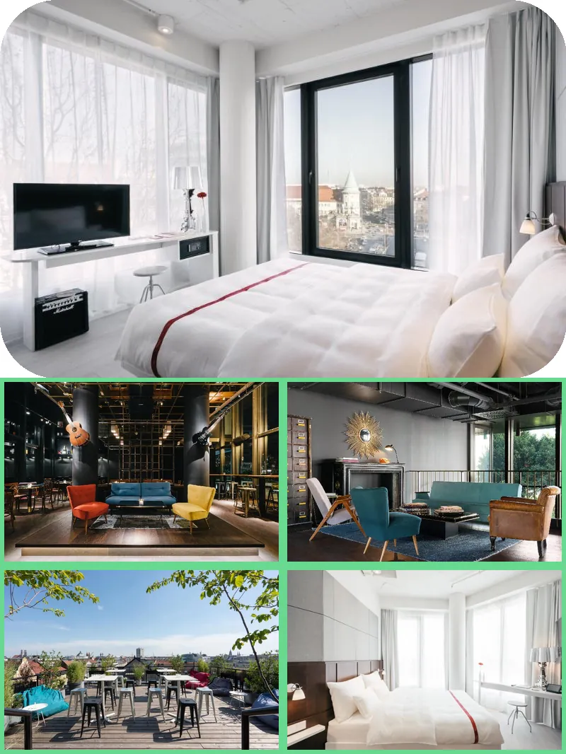 Ruby Lilly Hotel Munich hotel main view