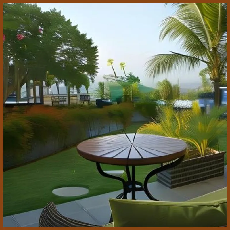 Amaranta Prambanan Yogyakarta hotel view