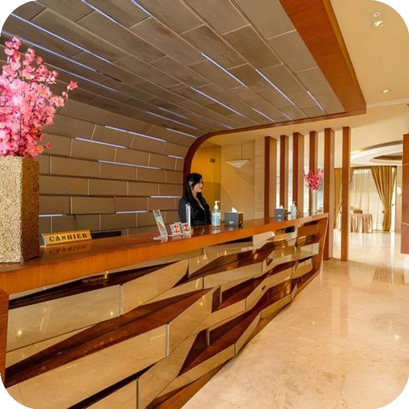 E Hotel Medan hotel view