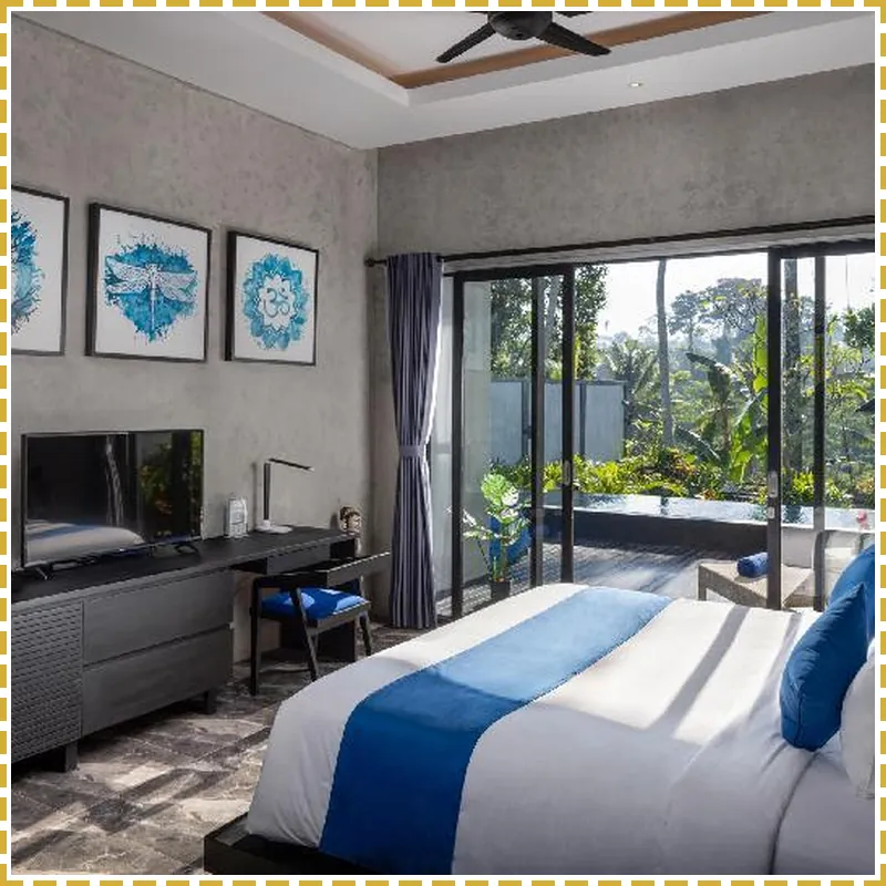 Capung Asri Eco Luxury Resort with Private Pool Villas hotel room