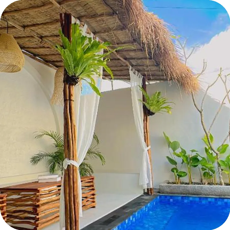 Demoska Villa Jogja With Privatepool hotel view