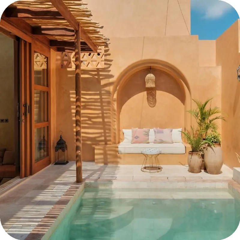 Lina Boutique Villas and Spa hotel view