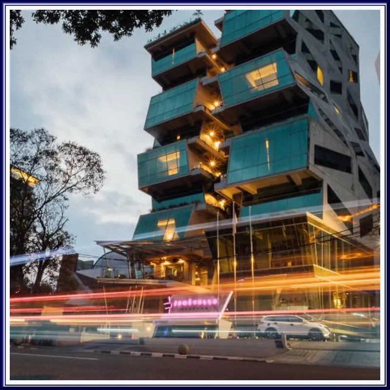 Janevalla Bandung hotel view