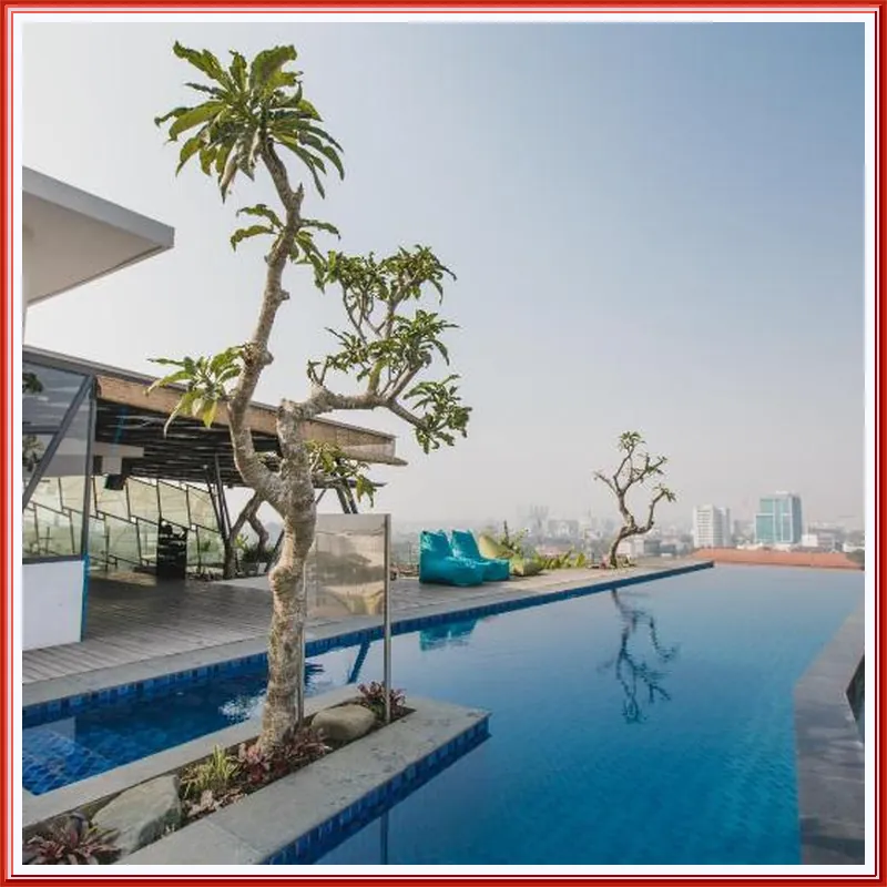 Janevalla Bandung hotel view