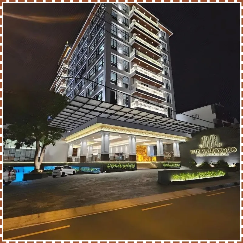 The Malioboro Hotel and Conference Yogyakarta hotel view