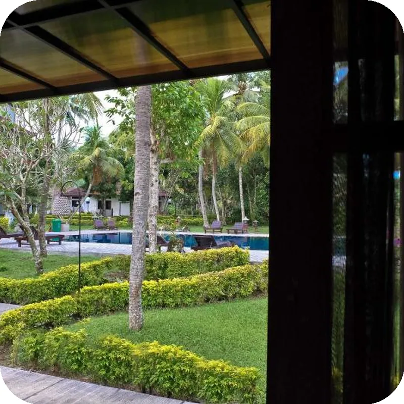 UMADEWI Surf & Suites hotel view