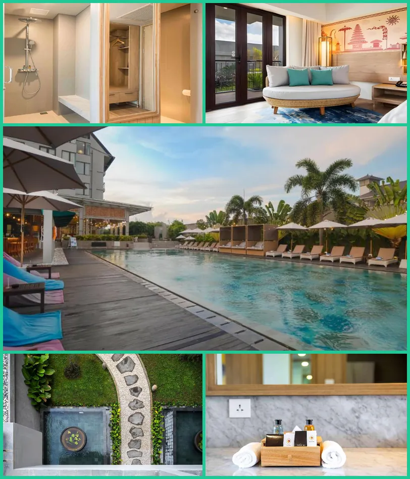 Eastin Ashta Resort Canggu hotel main view