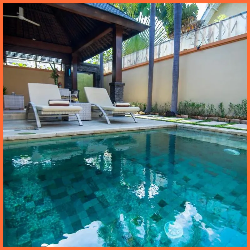 Pearl of Trawangan Resort hotel view