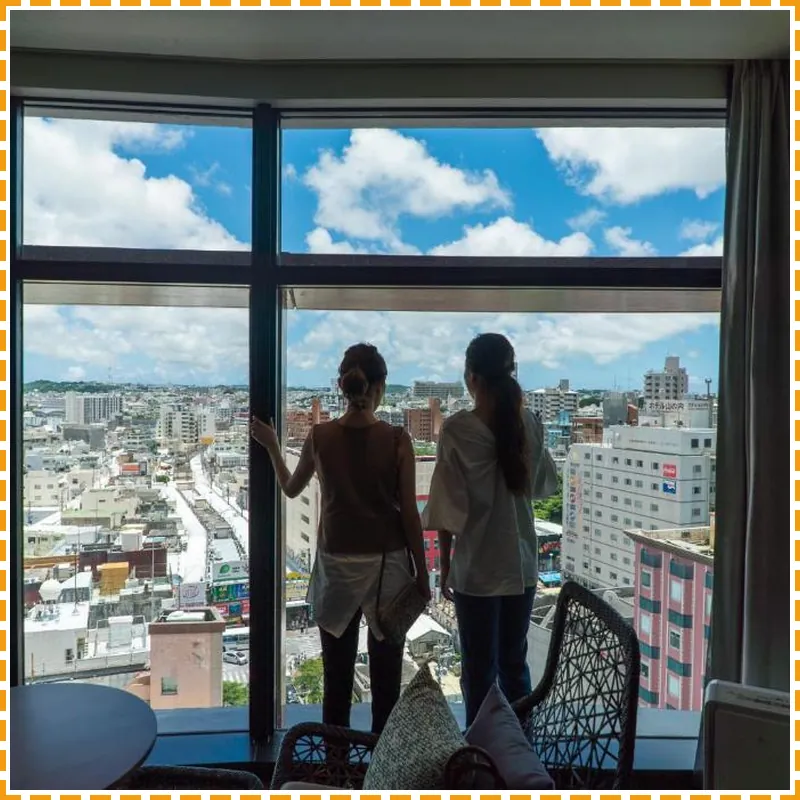 JR Kyushu Hotel Blossom Naha hotel view