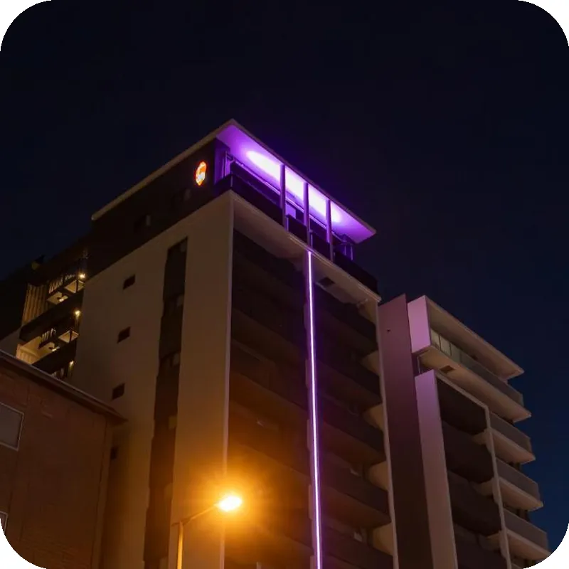 Ocean Tsutenkaku hotel view