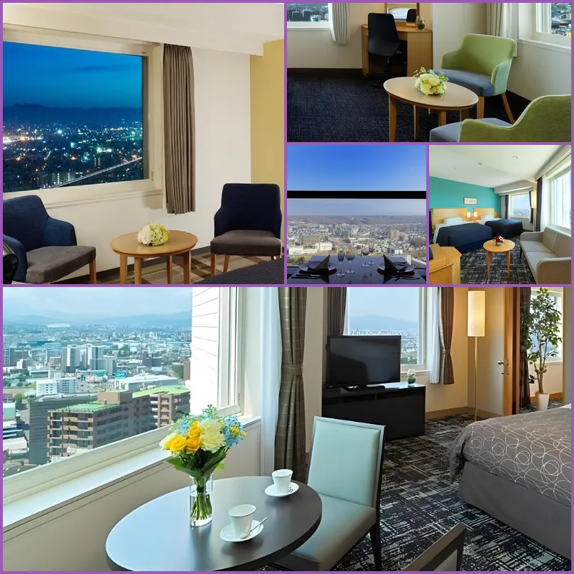 Hotel Emisia Sapporo hotel main view