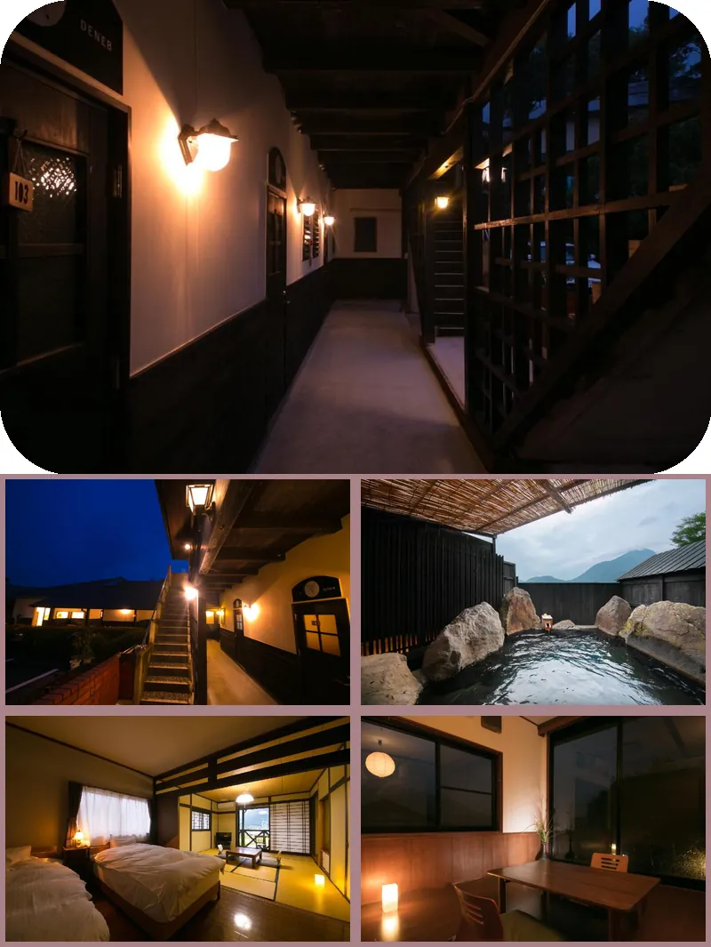 Yufuin Bath Satoyamasafu hotel main view