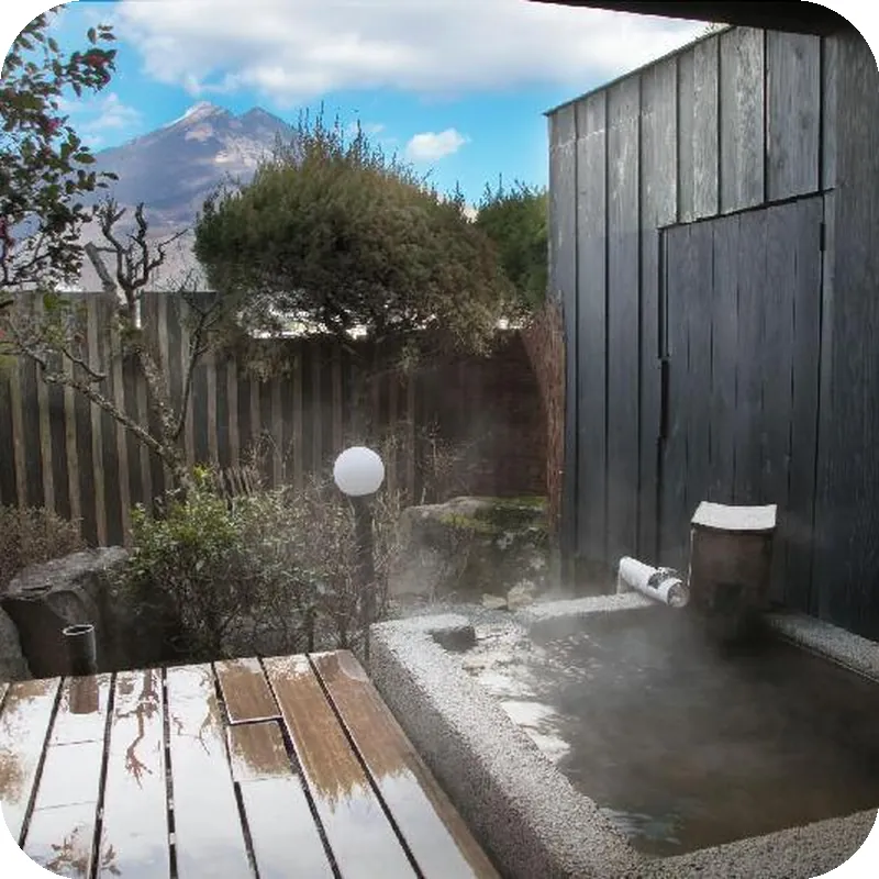 Yufuin Bath Satoyamasafu hotel room