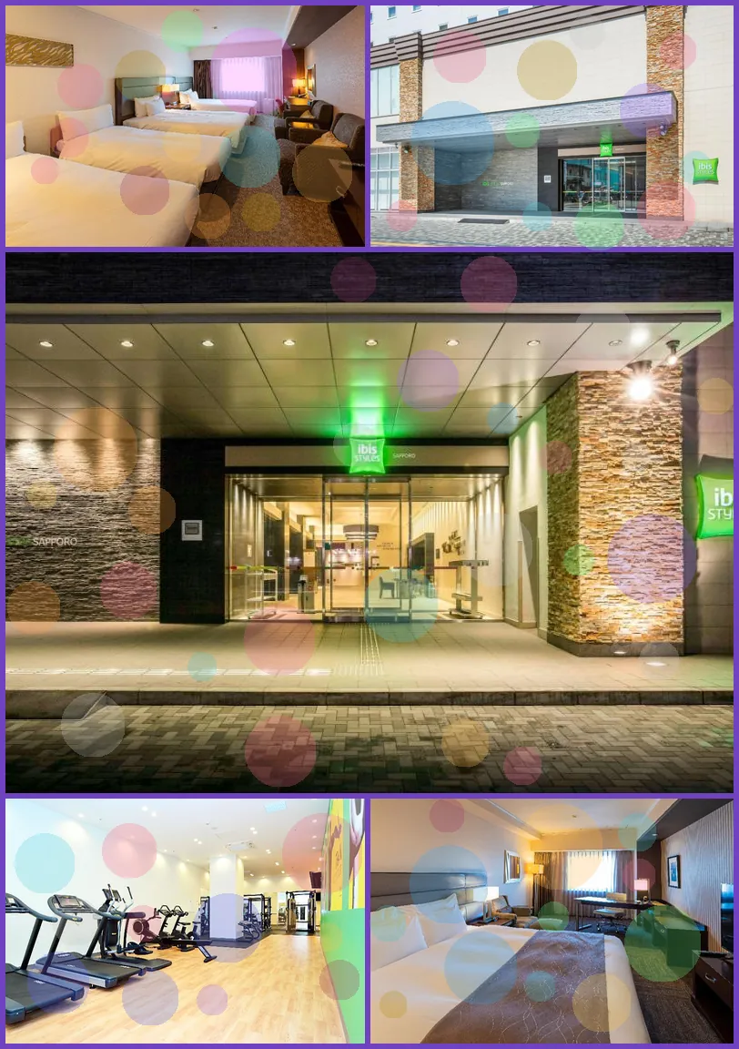 Ibis Styles Sapporo hotel main view