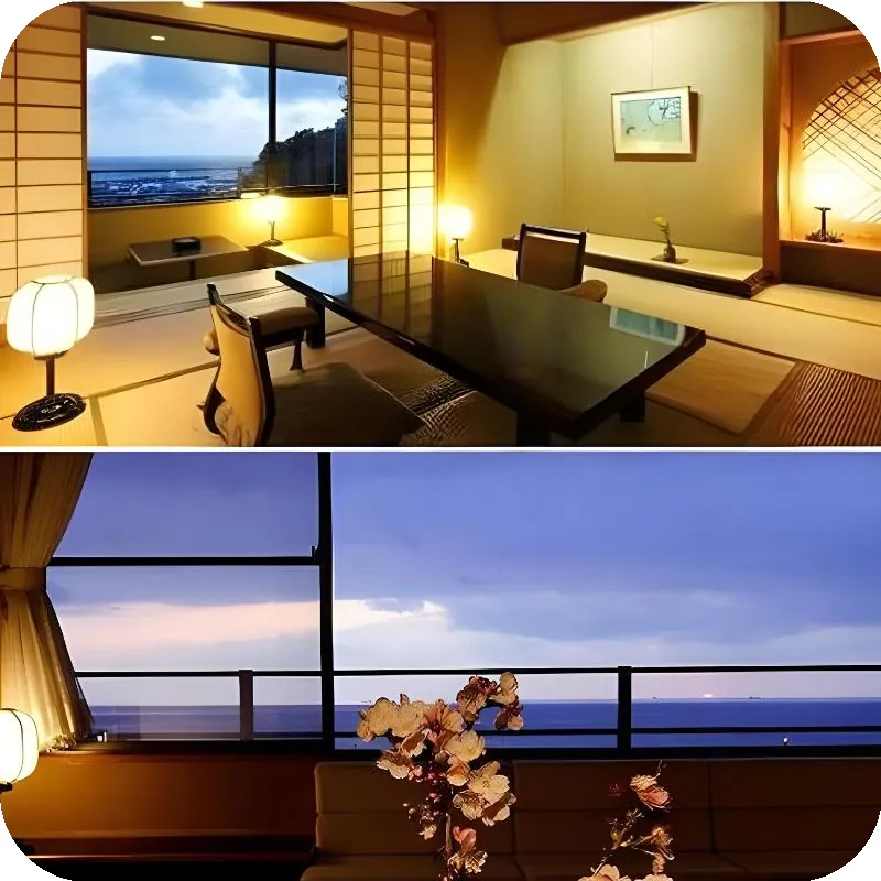 Sakahijiri Gyokushoen hotel room