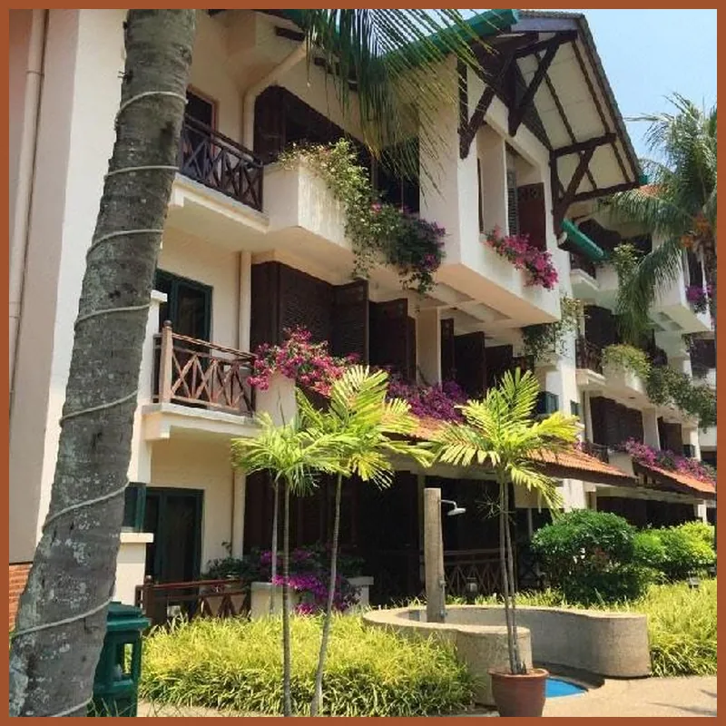 Villea Port Dickson hotel view