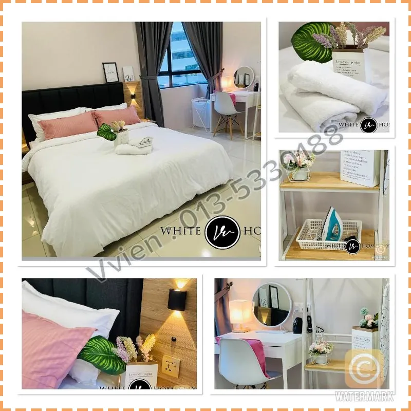 Manhattan B1-2 (4bedrooms 12pax)PoolView 2carpark hotel room