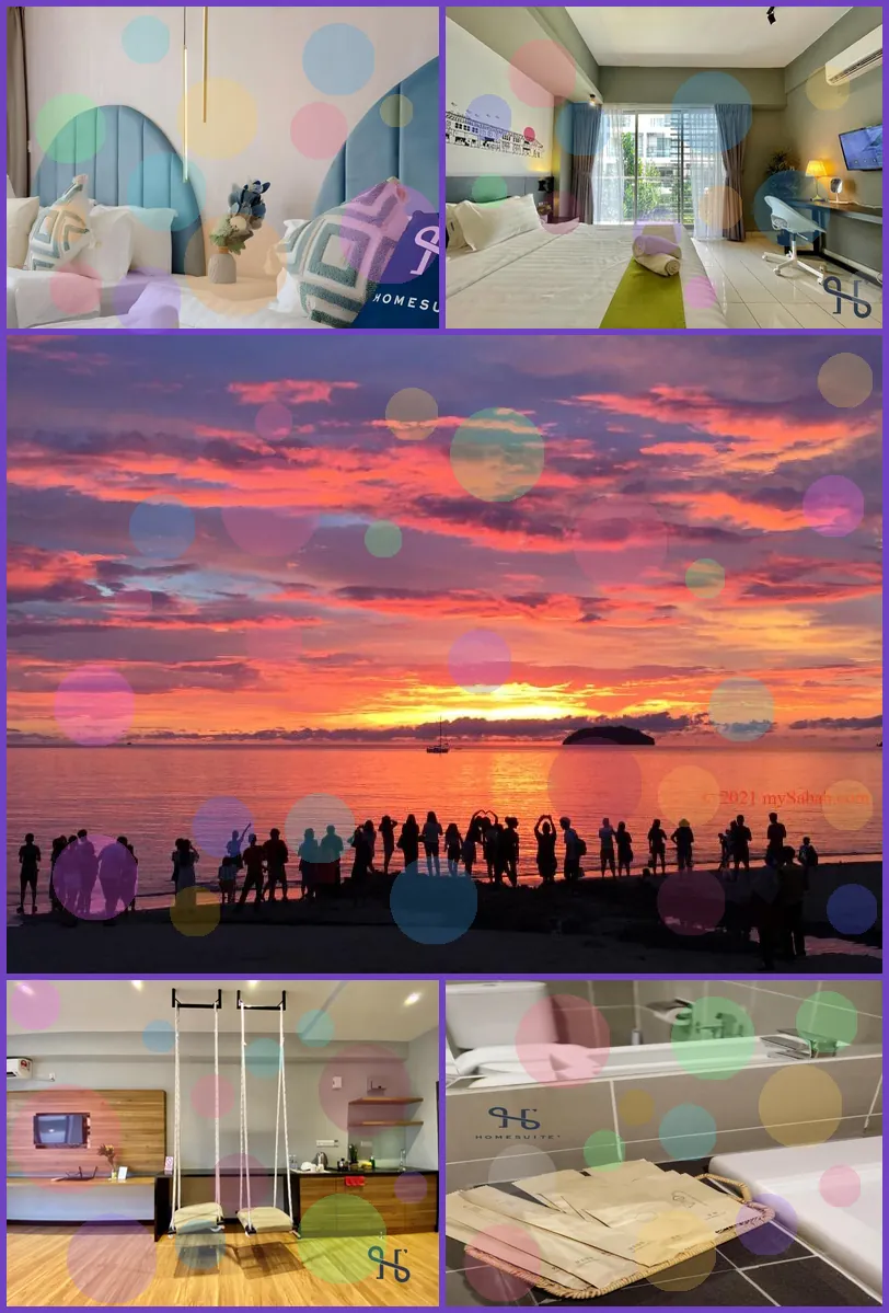 Homesuite' Home @ Aeropod SOVO KK hotel main view