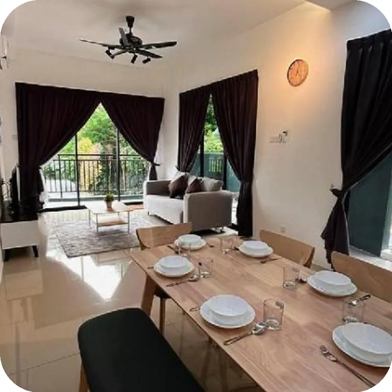 Ipoh Cove Hillside by Glex hotel view