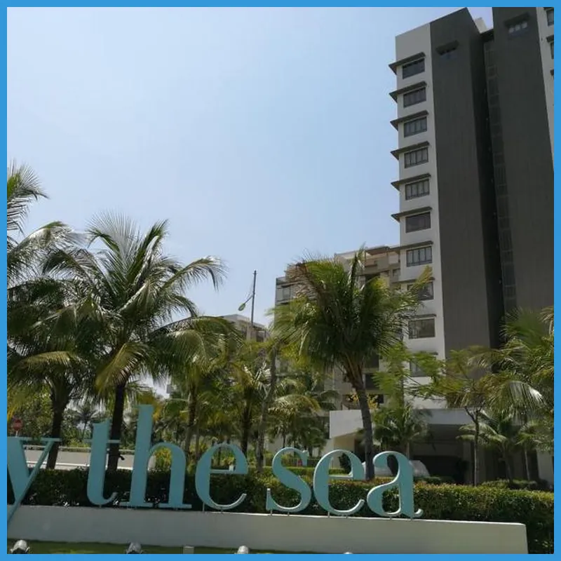 By The Sea Beach Front hotel view