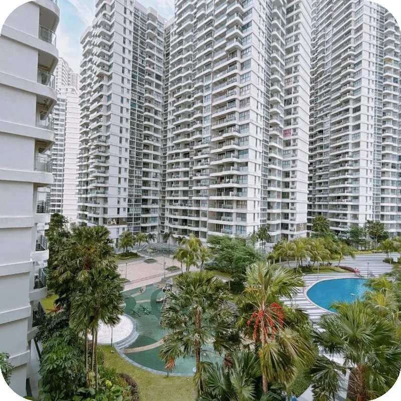 Seafront Country Garden Danga Bay by Lions Bay hotel view