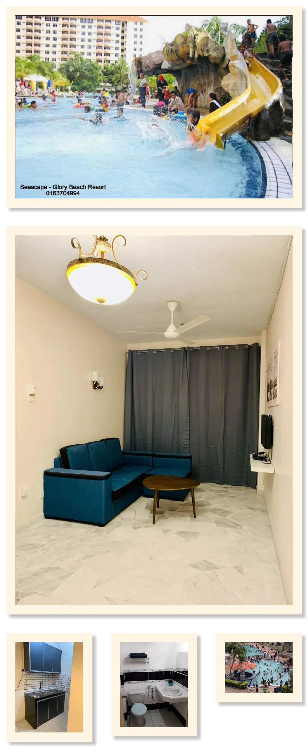 Seascape Glory Beach Resort - 2 Bedrooms Apartment hotel main view